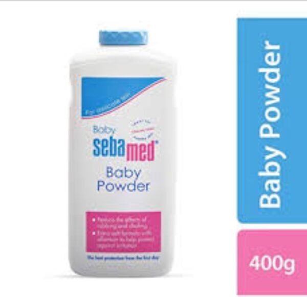 Sebamed Baby Powder 400g – Gentle Protection Against Rashes & Chafing - Image 3