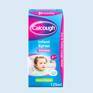 CALCOUGH Infant Syrup Apple Flavour 125ml – Baby Cough Medicine – iconoz.lk