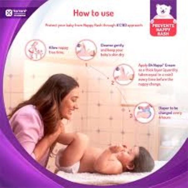 Tedibar B4 Nappi Diaper Rash Cream 75g | Protects Baby Skin from Rashes - Image 3
