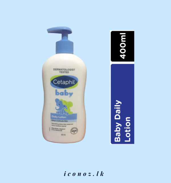 Cetaphil Daily Lotion 400ml Bottle – Moisturizer for Sensitive Skin