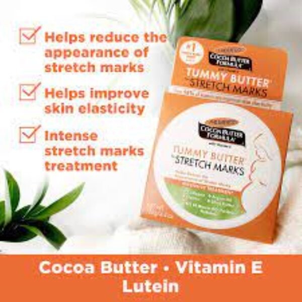 Palmers Tummy Butter 125g – Stretch Mark Relief for Expecting Moms - Image 2